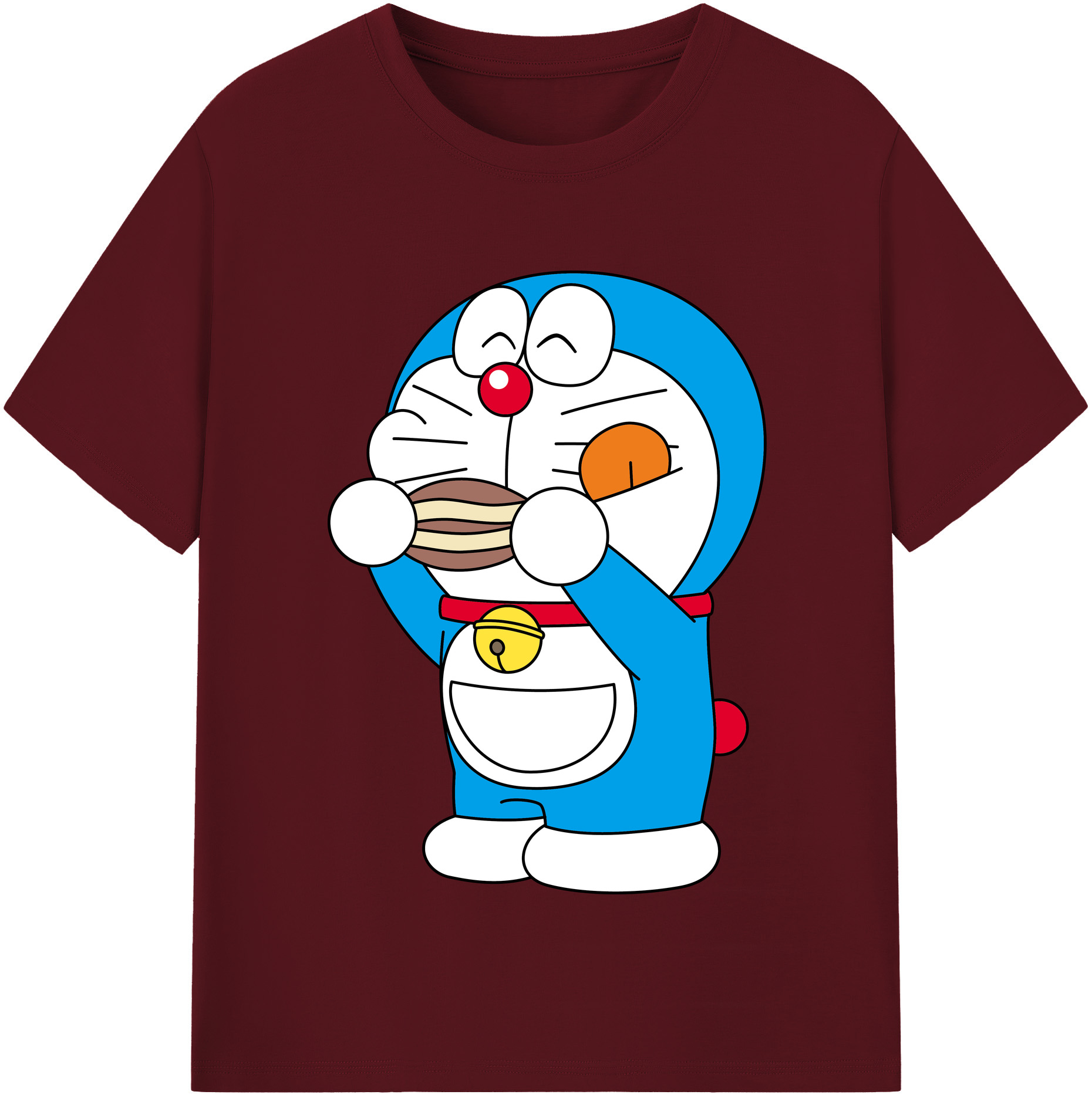 （画像用） ドラえもん Doraemon 綿100％半袖Tシャツ（フロントプリント）